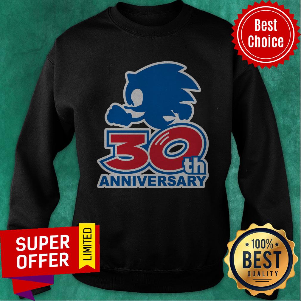 Funny Sonic 30th Anniversary Shirt