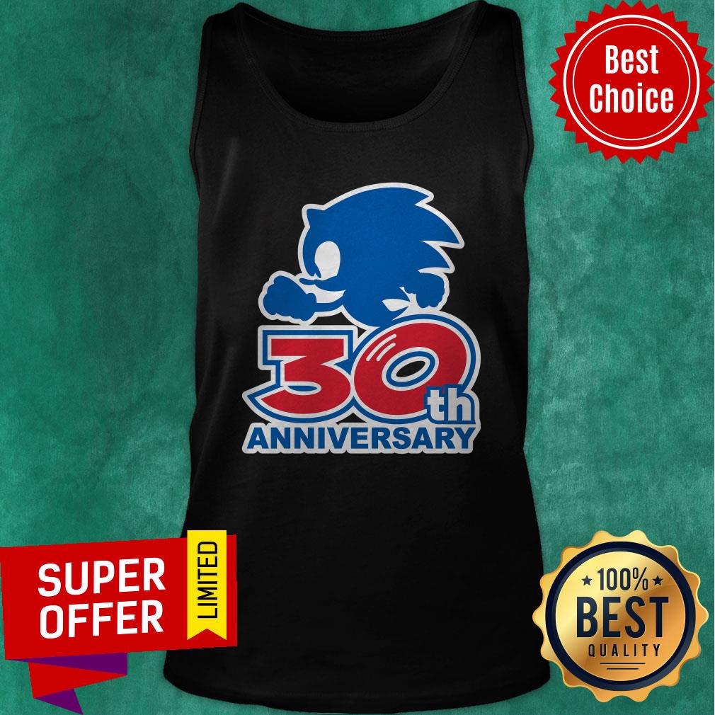 Funny Sonic 30th Anniversary Shirt