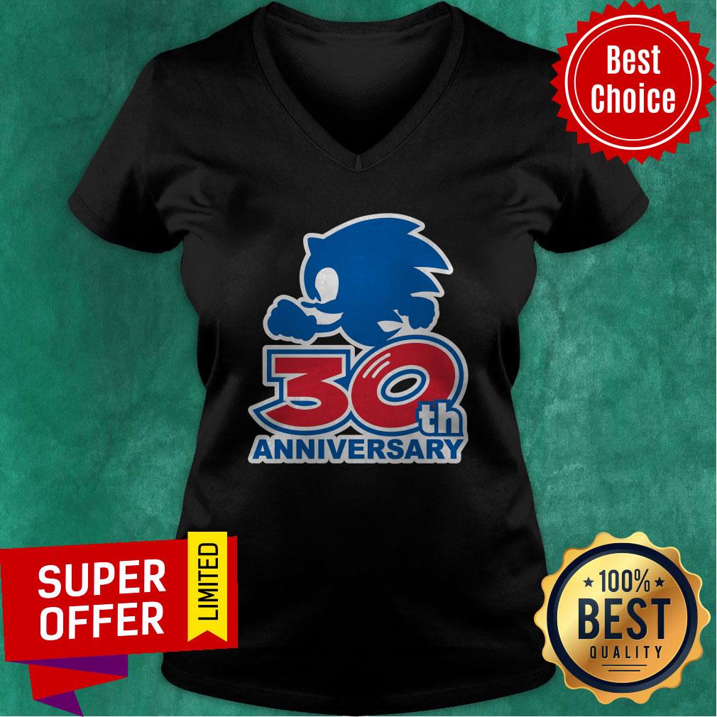 Funny Sonic 30th Anniversary Shirt