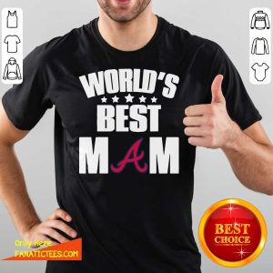 Premium World’s Best Atlanta Braves Mom Shirt