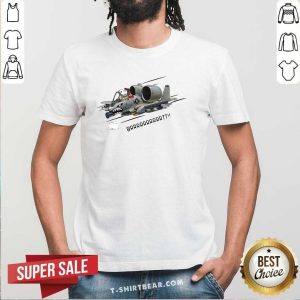 Lovely Snoopy Fighter Aircraft Brrrtt Shirt