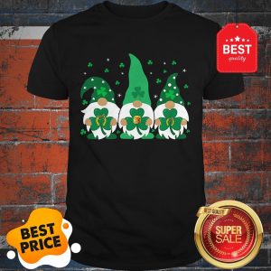 Official 3 Irish Gnome Leprechaun Shamrock Gnomes St. Patrick’s Day Shirt