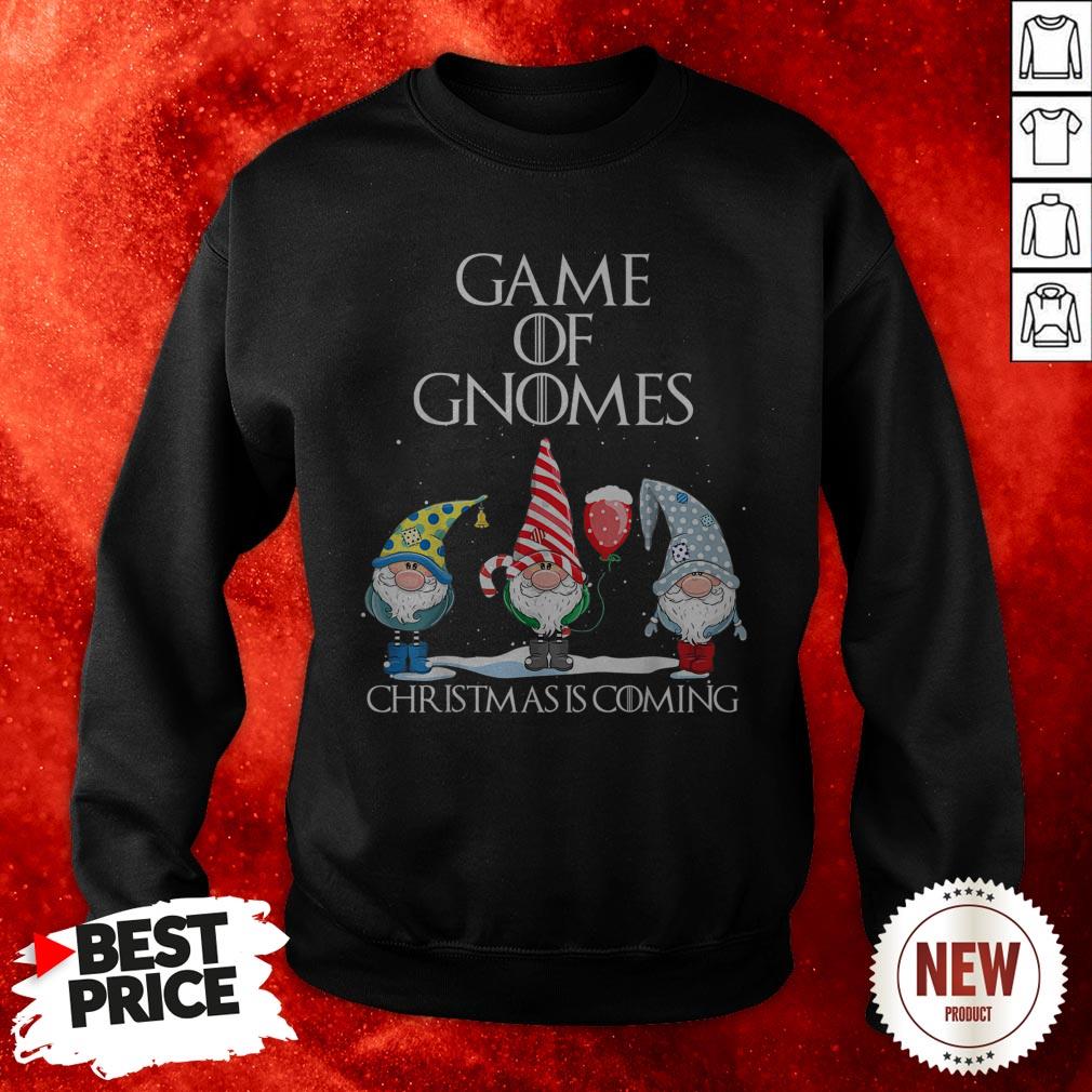 Game Of Gnomes Christmas Is Coming Shirt