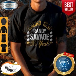 Official Black Macho Man Randy Savage Oh Yeah Shirt