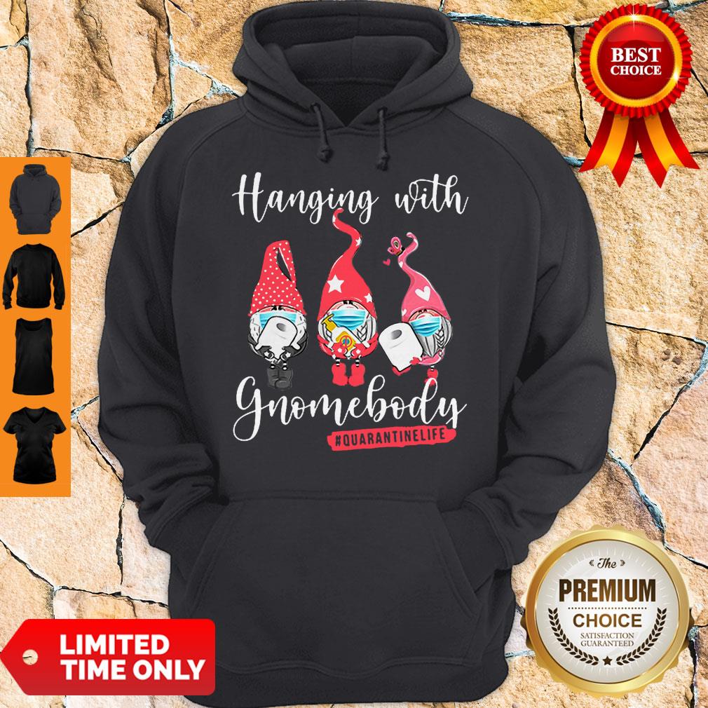 Gnomies Hanging With Gnomebody Quarantine Life Coronavirus Shirt