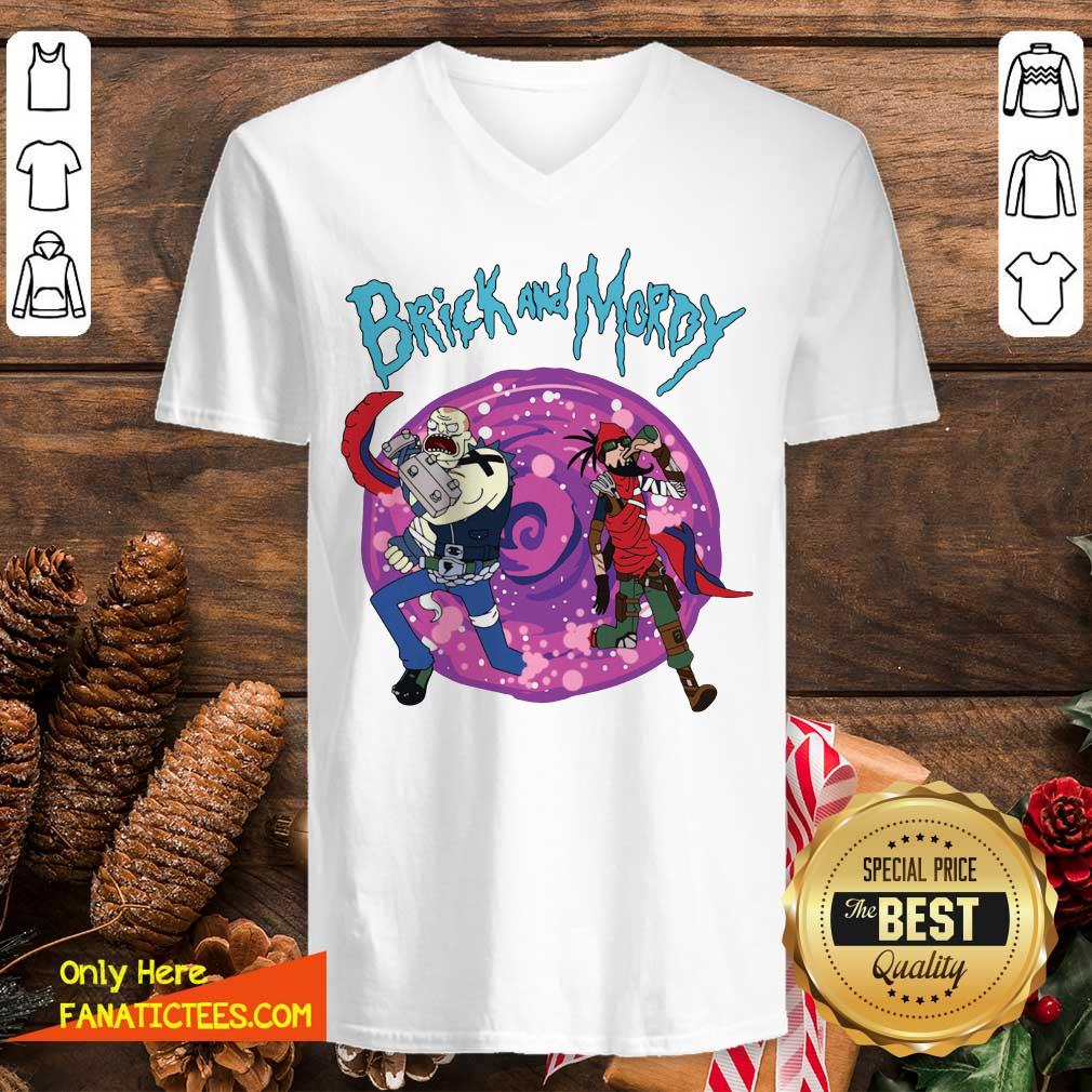 Good Brick And Mordy Borderlands Rick And Morty Shirt