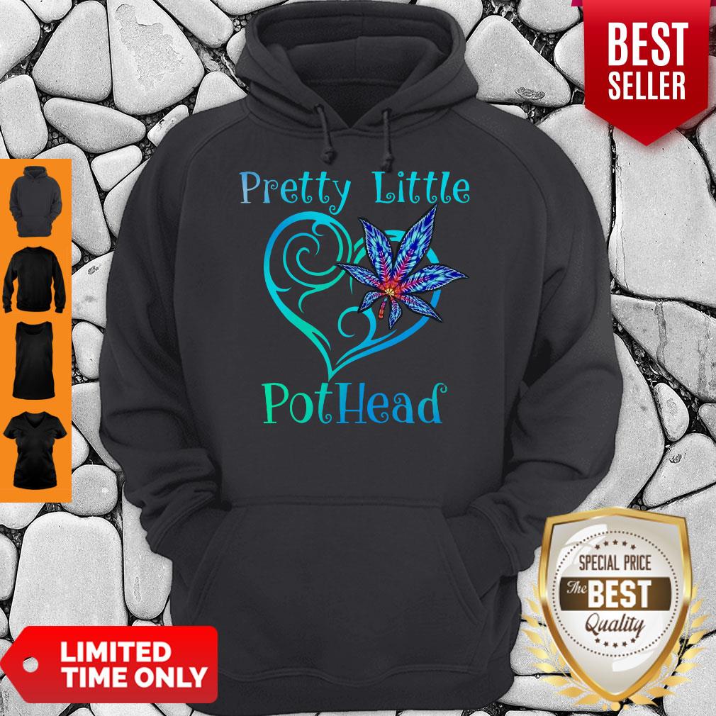 Good Cannabis Pretty Little Pothead Heart Shirt