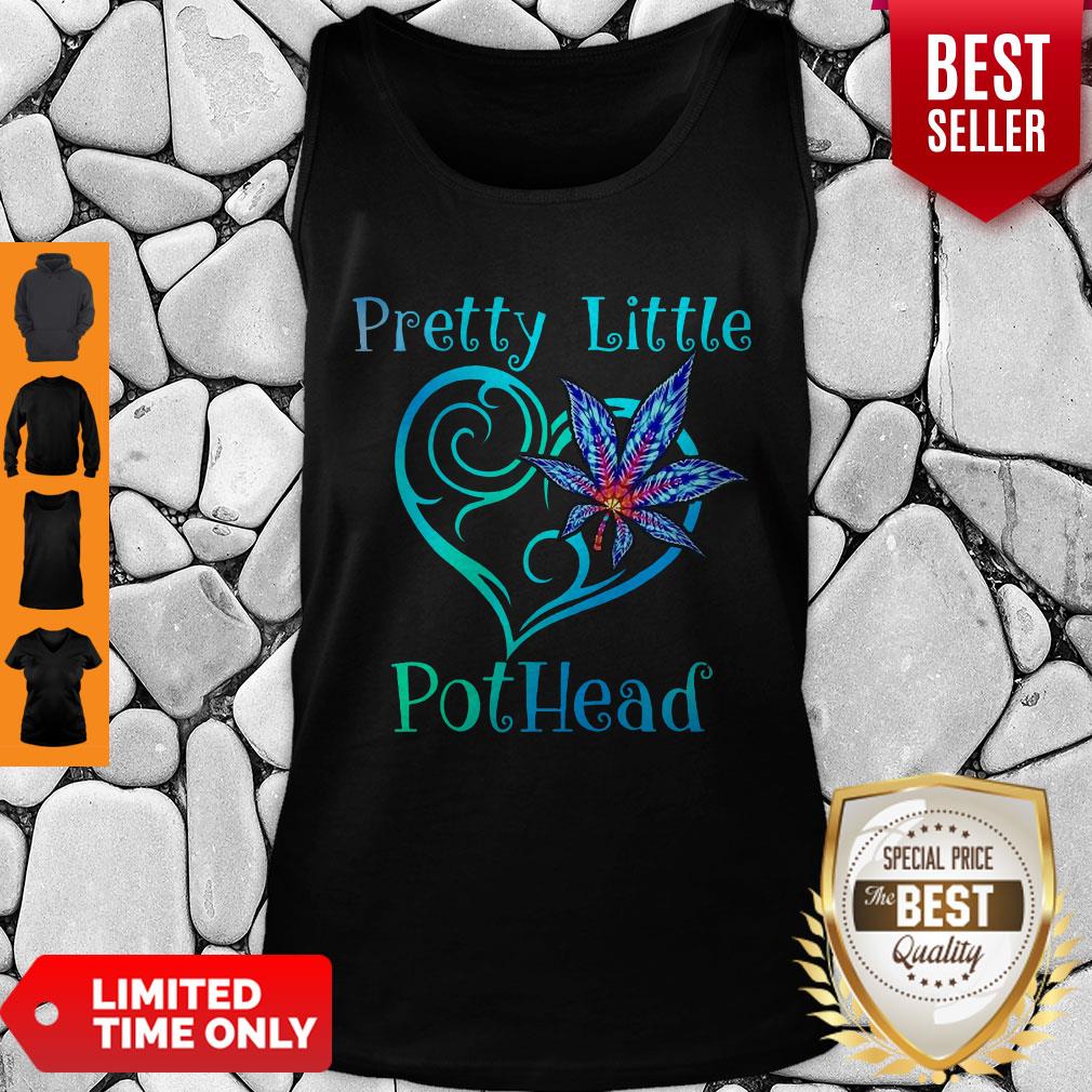 Good Cannabis Pretty Little Pothead Heart Shirt