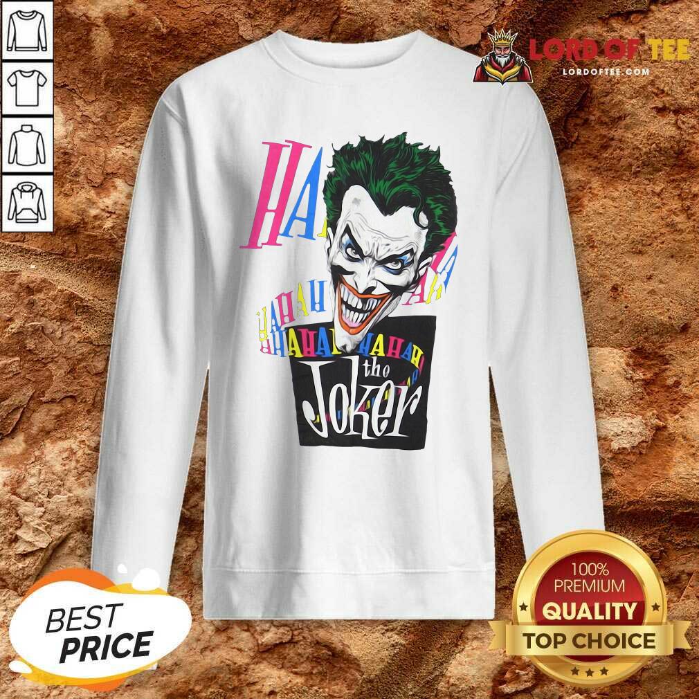 Good DC Joker Large Brian Bolland Art White 1987 Vintage Shirt