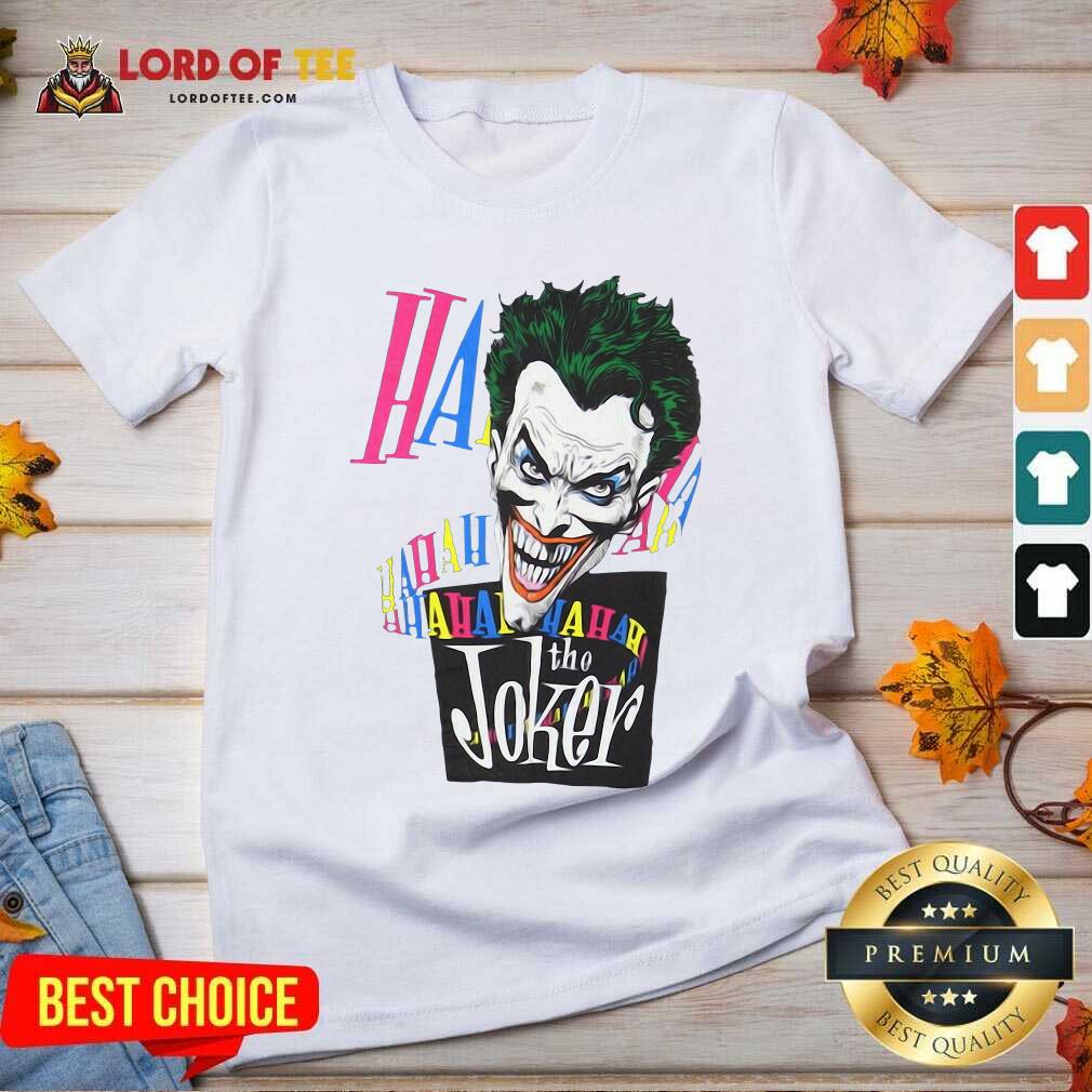 Good DC Joker Large Brian Bolland Art White 1987 Vintage Shirt