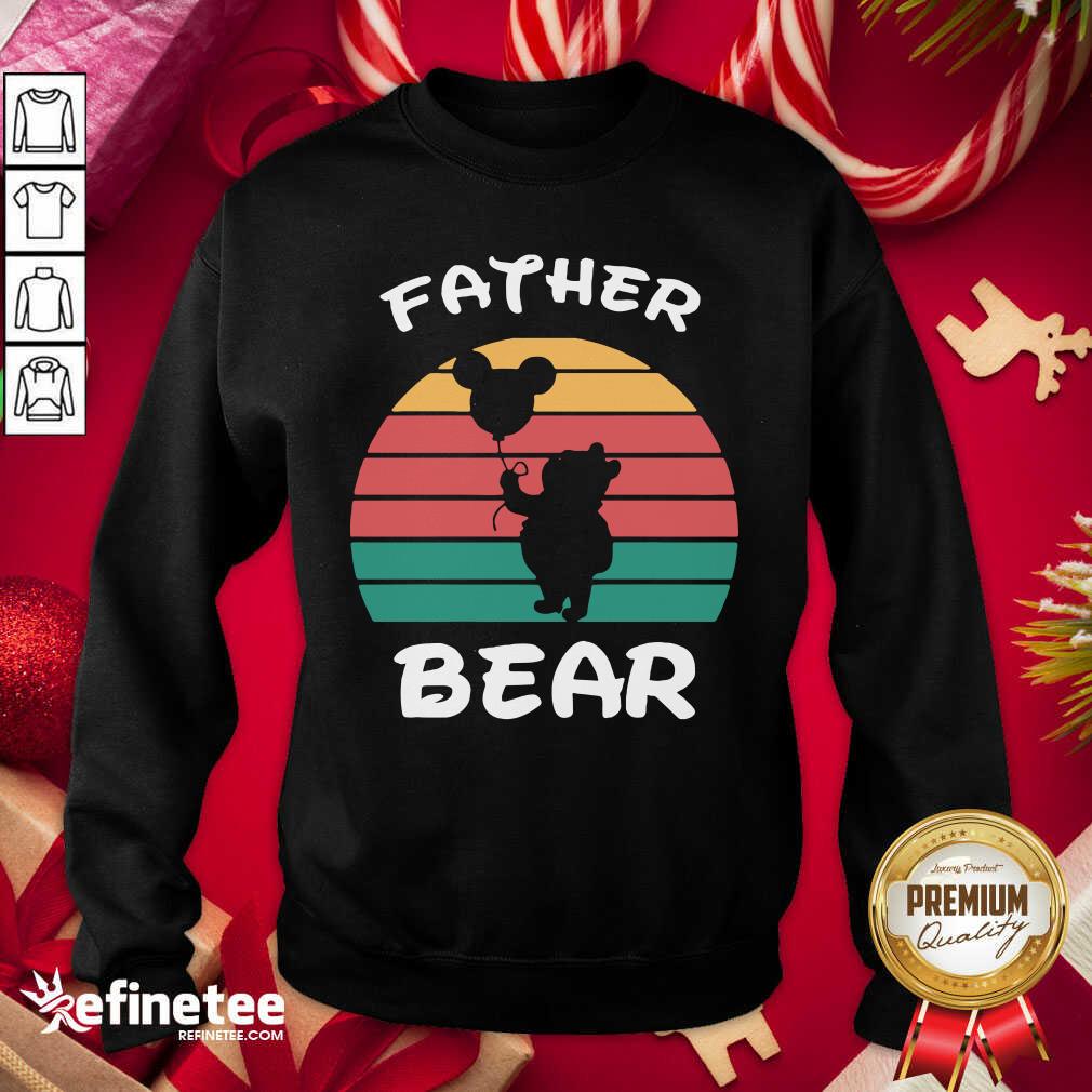 Good Father Bear Disney Vintage Retro Shirt