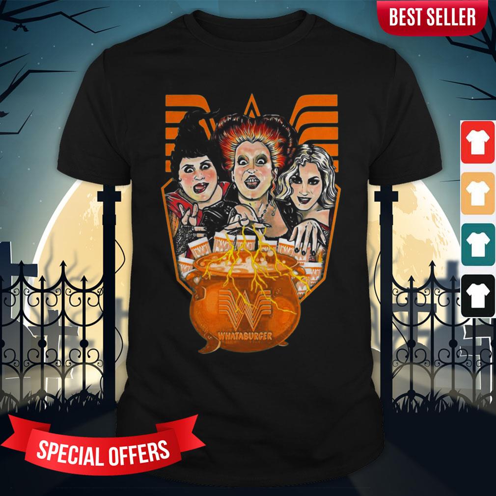 Good Halloween Hocus Pocus Whataburger Shirt