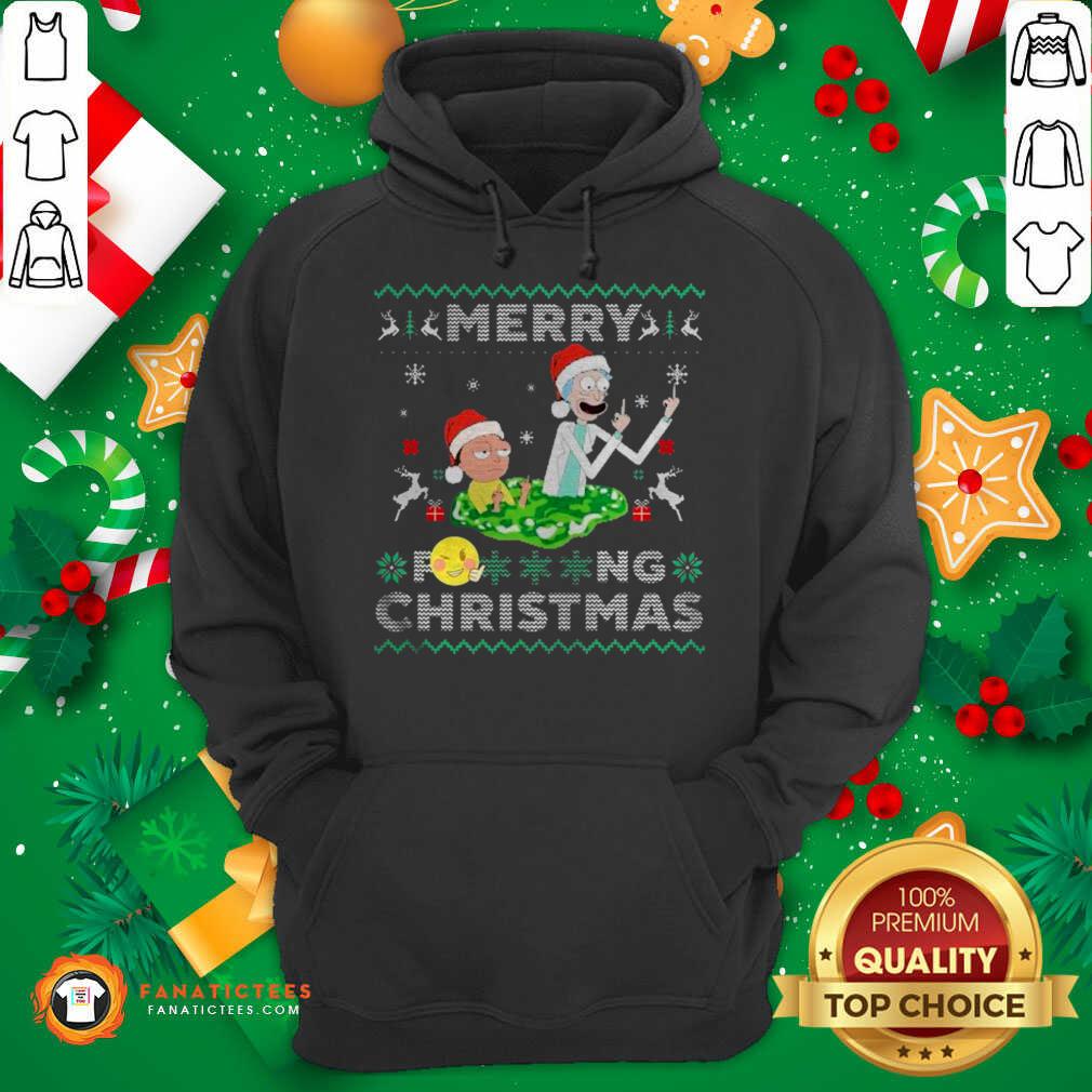 Good Merry Fucking Christmas Rick And Morty Shirt