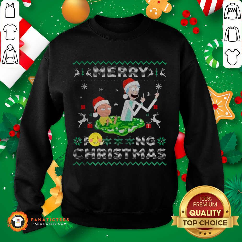 Good Merry Fucking Christmas Rick And Morty Shirt