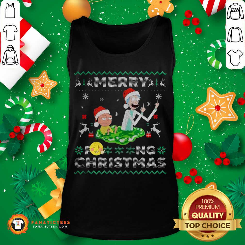 Good Merry Fucking Christmas Rick And Morty Shirt