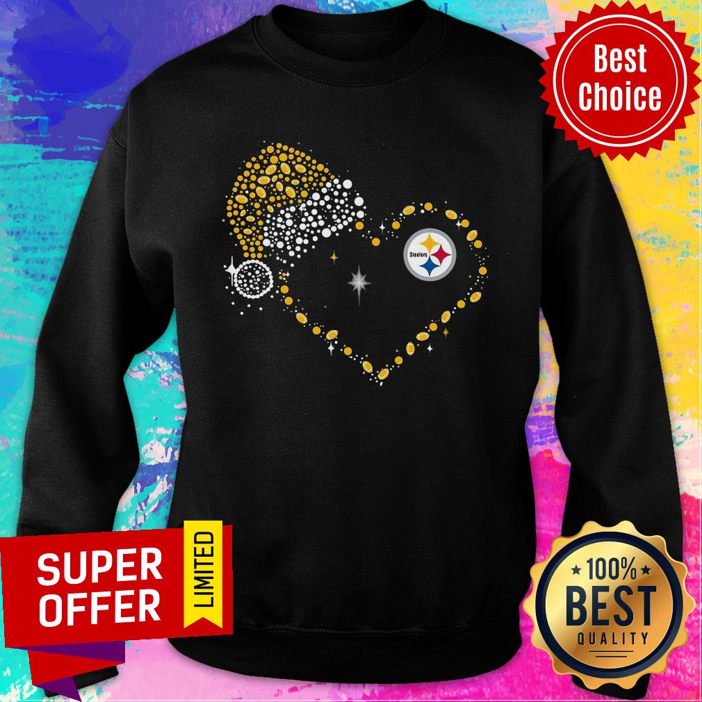 Good Santa Heaer Pittsburgh Steelers Diamond Shirt