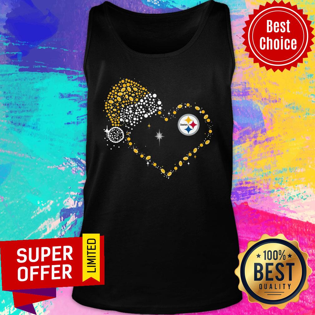 Good Santa Heaer Pittsburgh Steelers Diamond Shirt