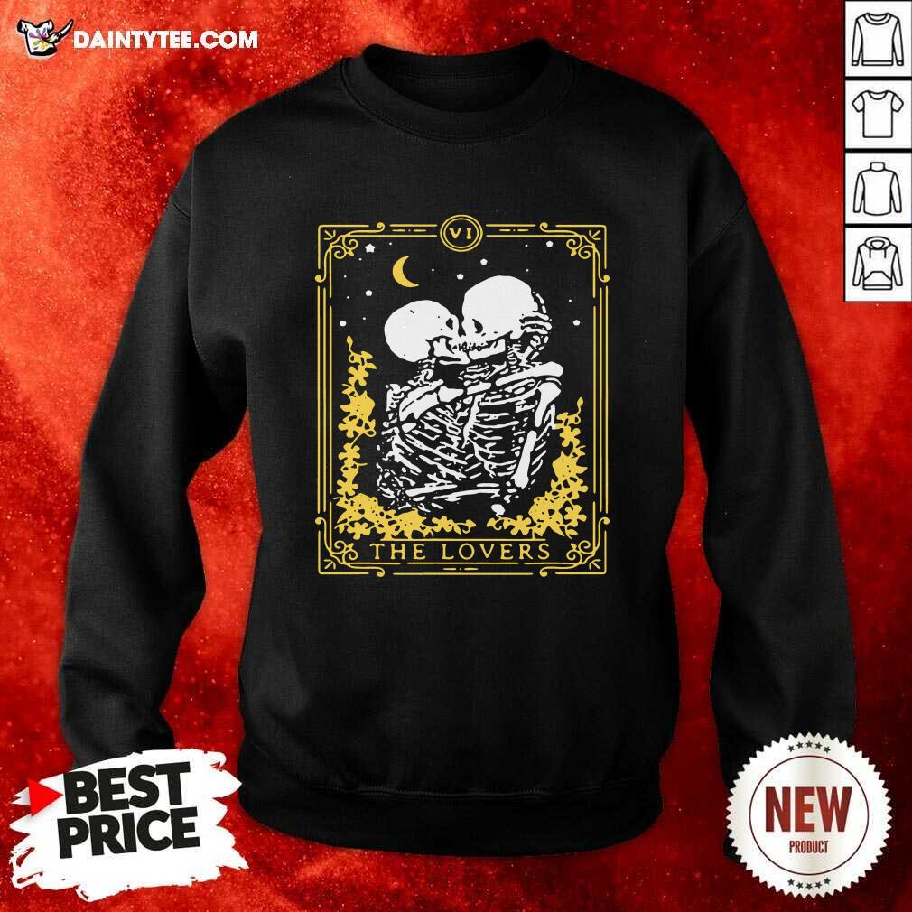 Good The Loves Couple Skull Kiss Stars Moon Shirt