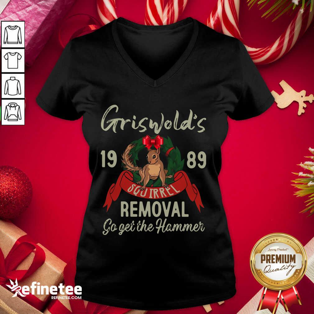 Great Griswold’s 1989 Squirrel Removal Go Get The Hammer Shirt