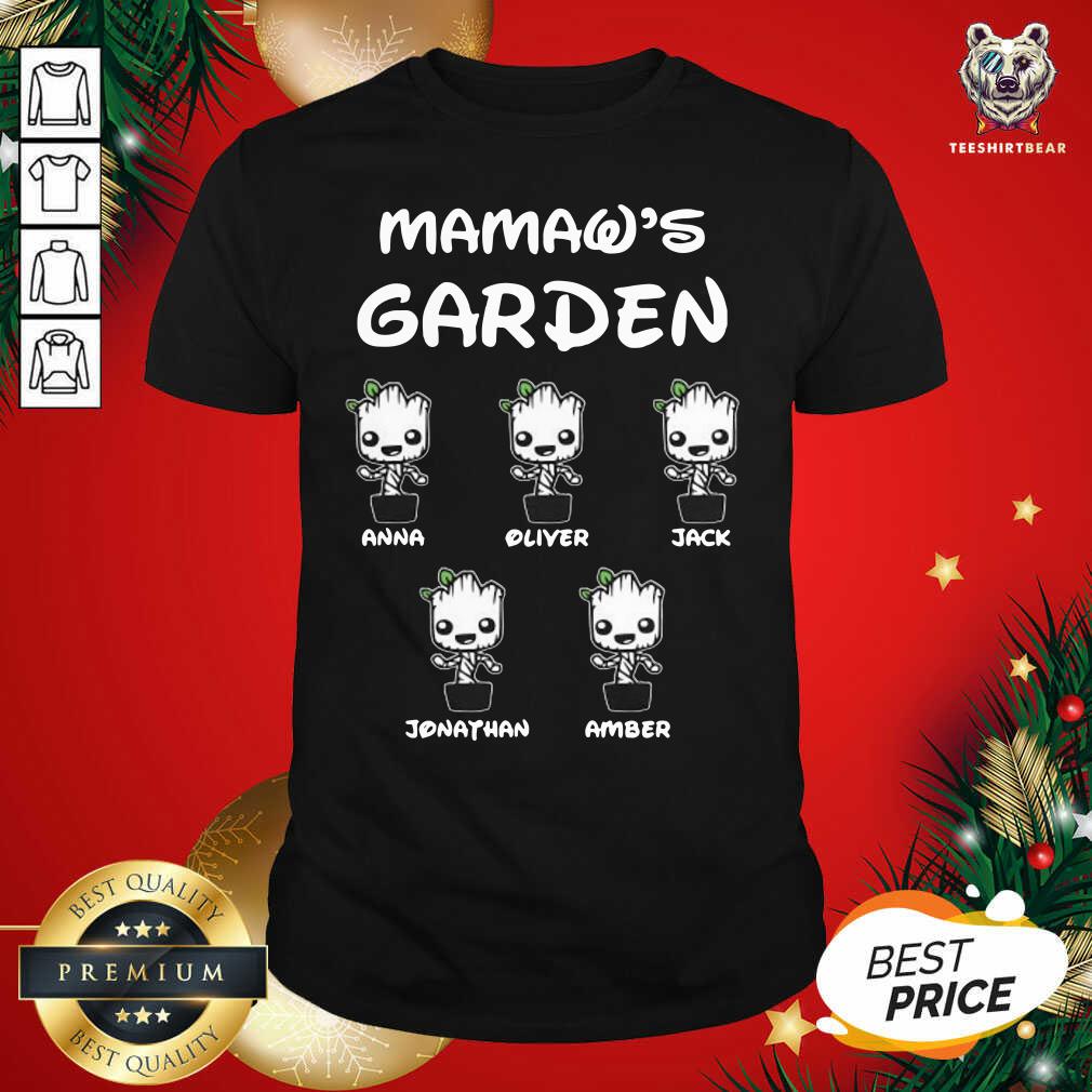 Great Mamaw’s Garden Groot Anna Oliver Jack Jonathan Amber Shirt