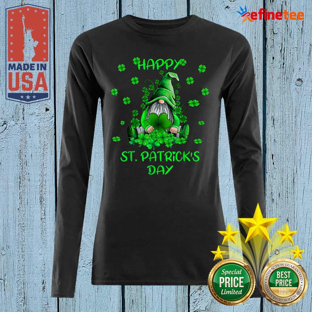 Green Gnome Happy St Patrick’s Day Shirt