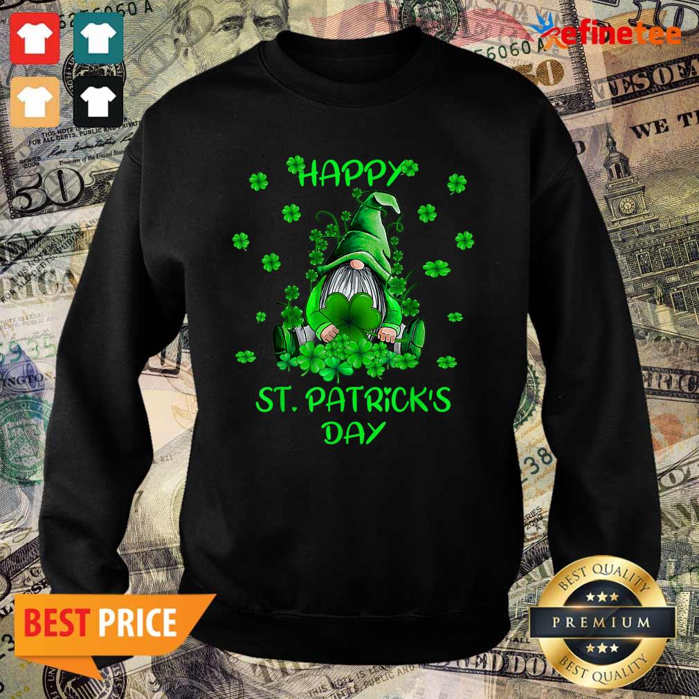 Green Gnome Happy St Patrick’s Day Shirt