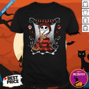 Pretty Jack Skellington As Freddy Krueger Shirt