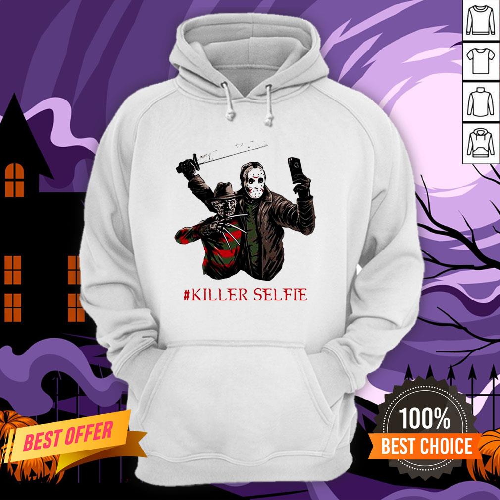 Halloween Freddy Krueger Vs Jason Killer Selfie Shirt