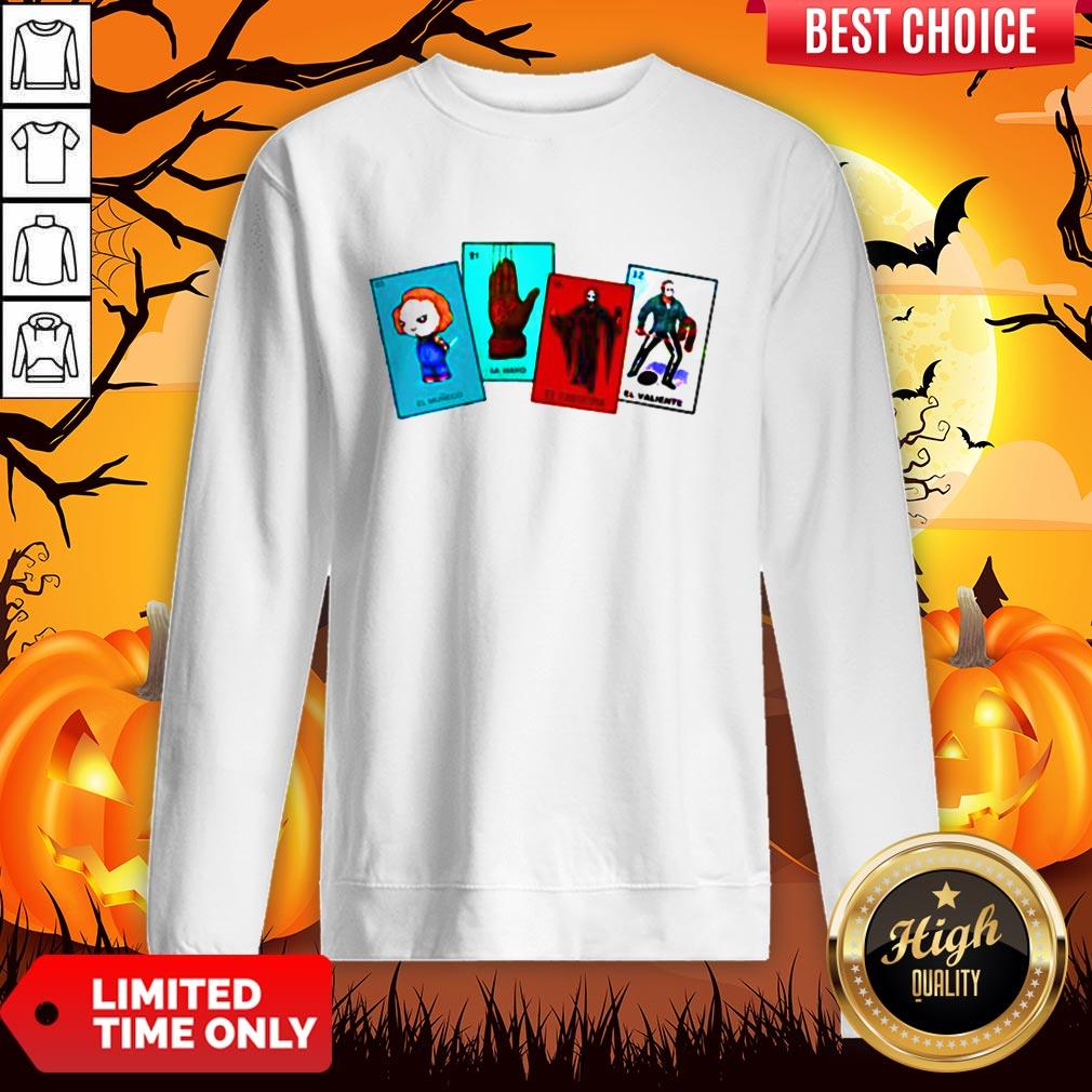 Halloween The Characters Horror Card Shirt