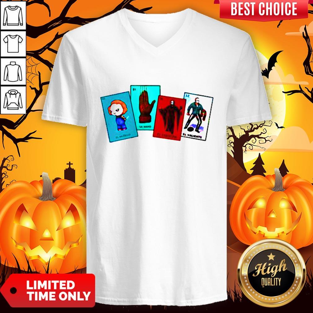Halloween The Characters Horror Card Shirt