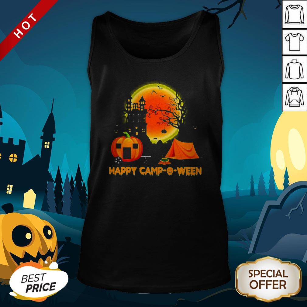 Happy Camp-O-Ween Halloween Pumpkin Moon Shirt
