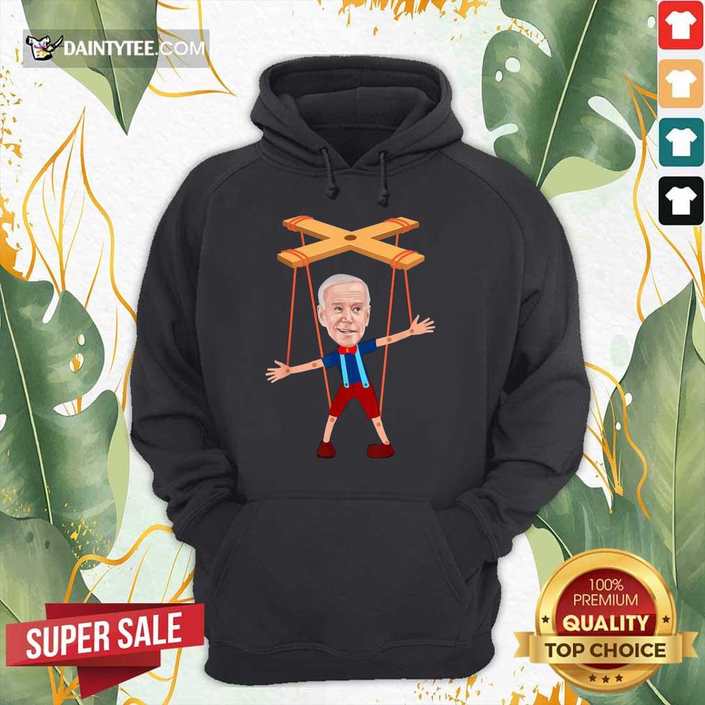 Happy Joe Biden As A Puppet Enthusiastic 2021 Shirt