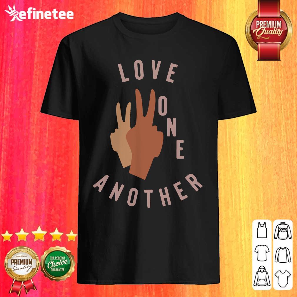 Happy Old Navy Love One Another Shirt
