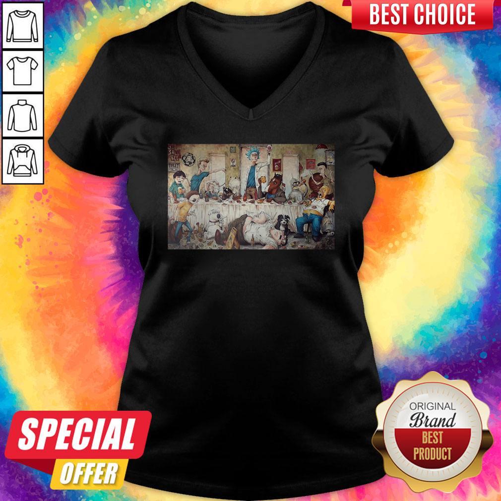 Happy Rick And Morty Marcelo Ventura Art Shirt