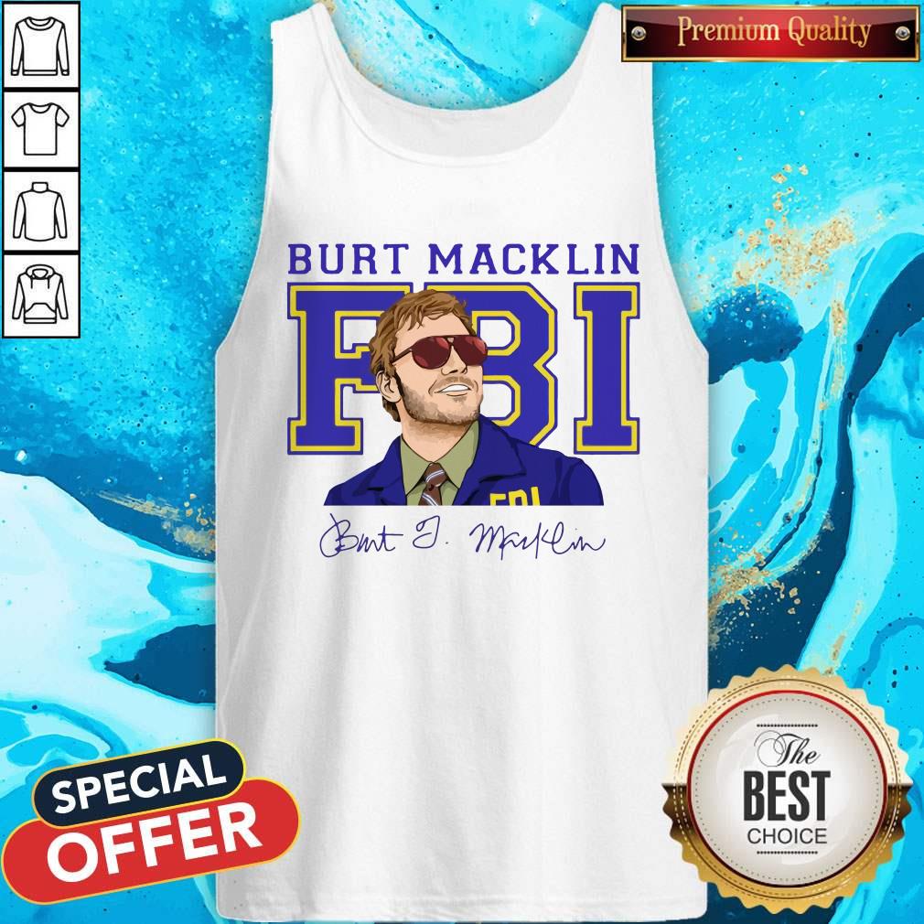 High Quality Burt Macklin Fbi Signature Shirt