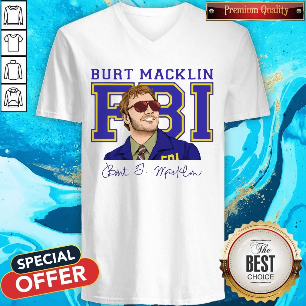 High Quality Burt Macklin Fbi Signature Shirt
