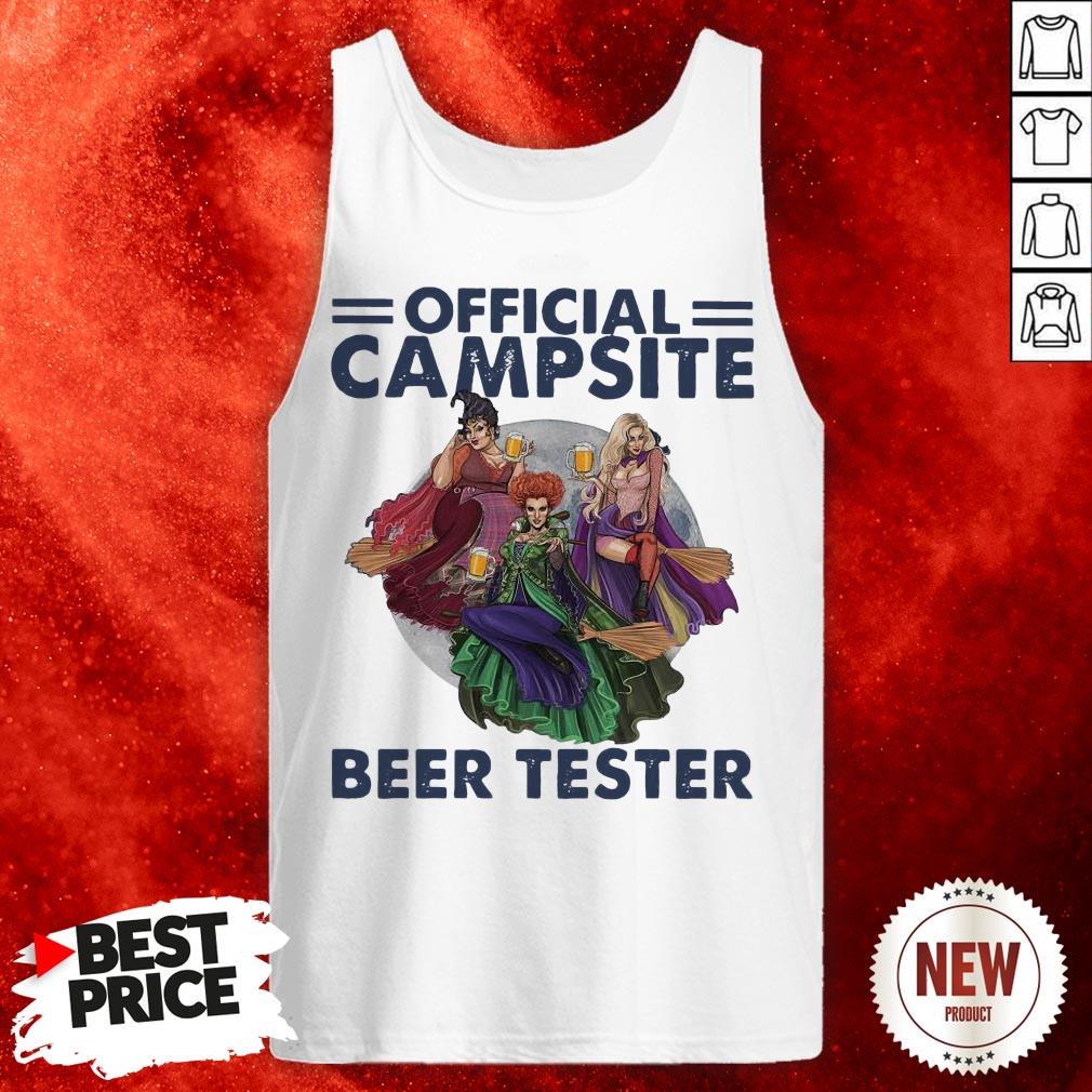 Hocus Pocus Official Campsite Beer Tester Shirt