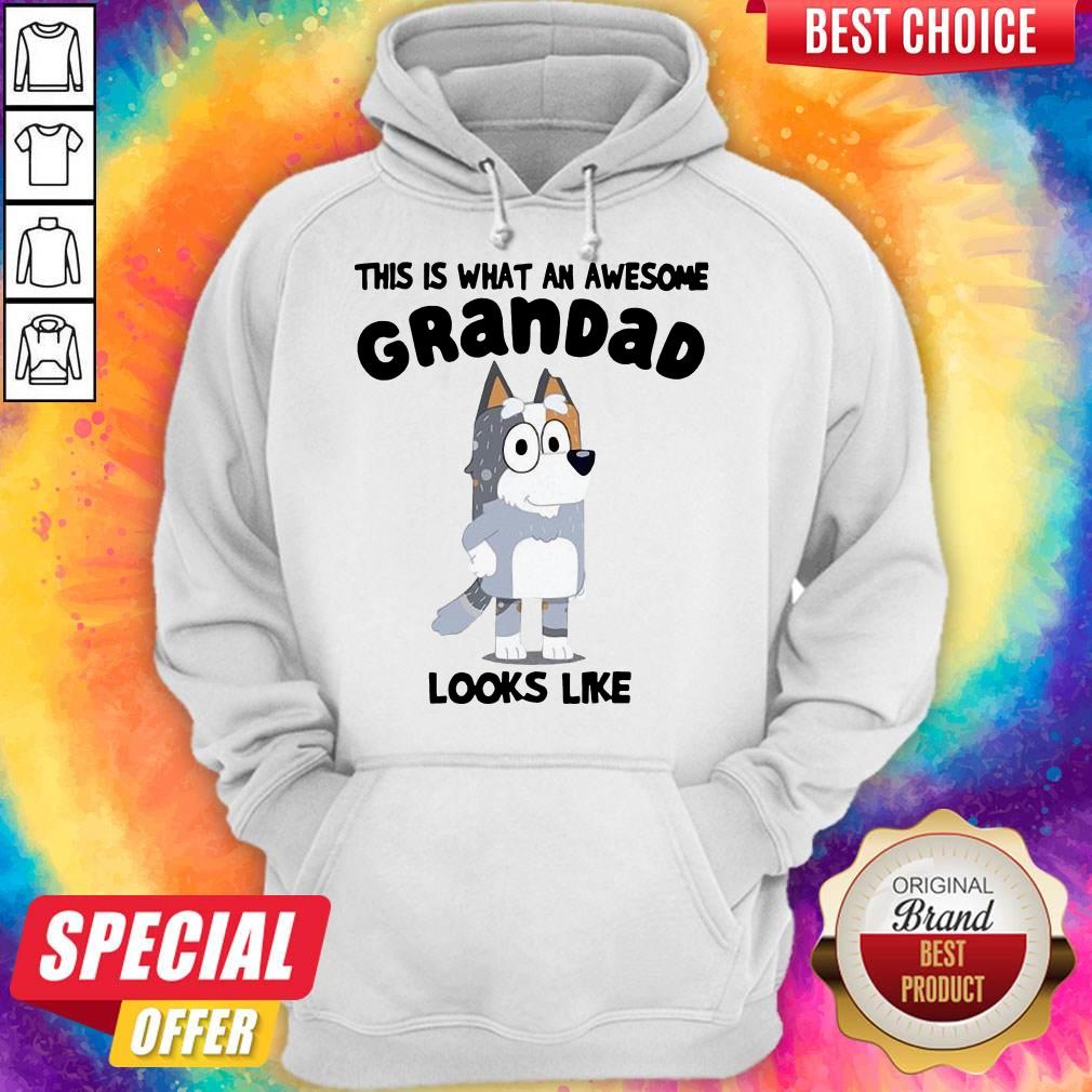 Hot Bandit Heeler This Is What An Awesome Grandad Looks Like Shirt