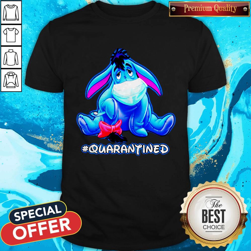 Hot Eeyore Face Mask Quarantined Shirt