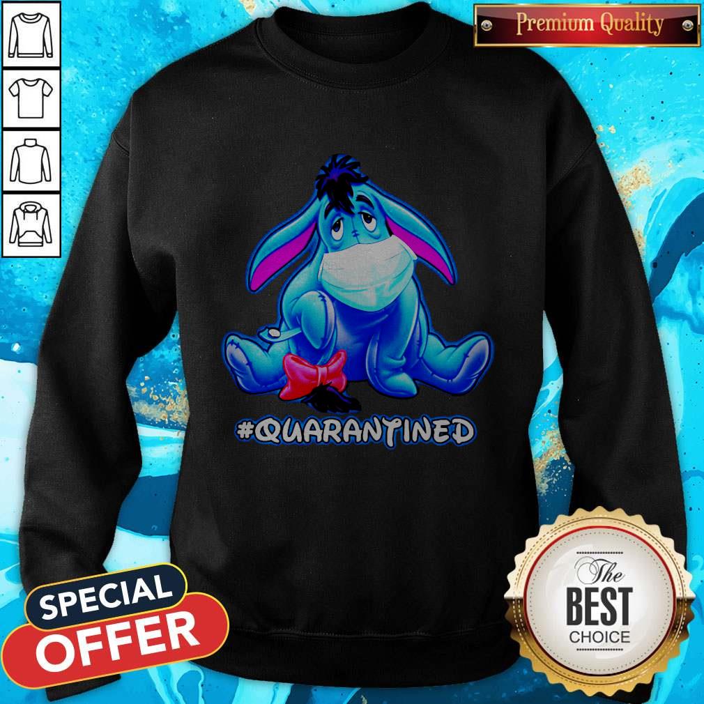 Hot Eeyore Face Mask Quarantined Shirt