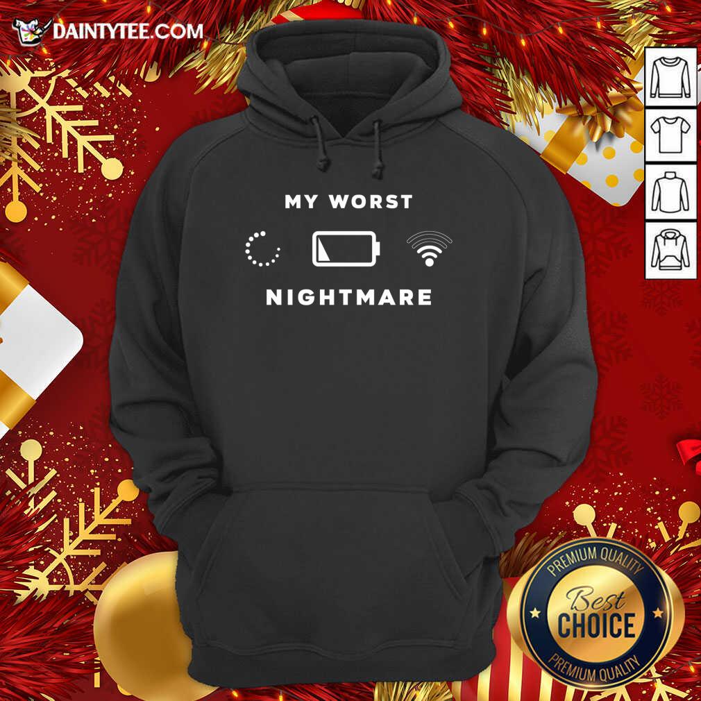Hot Gamer Gaming Computer Geek Worst Nightmare Shirt