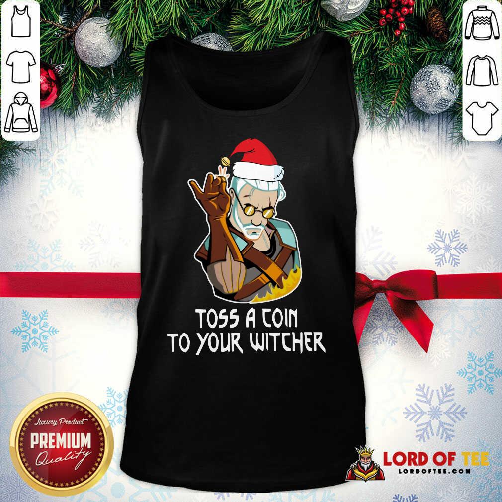 Hot Geralt Toss A Coin To Your Witcher Christmas Shirt