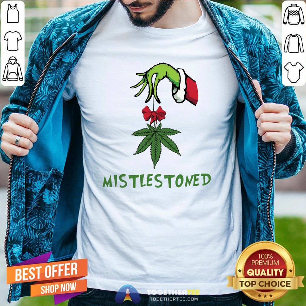 Hot Grinch Hand Mistlestoned Shirt