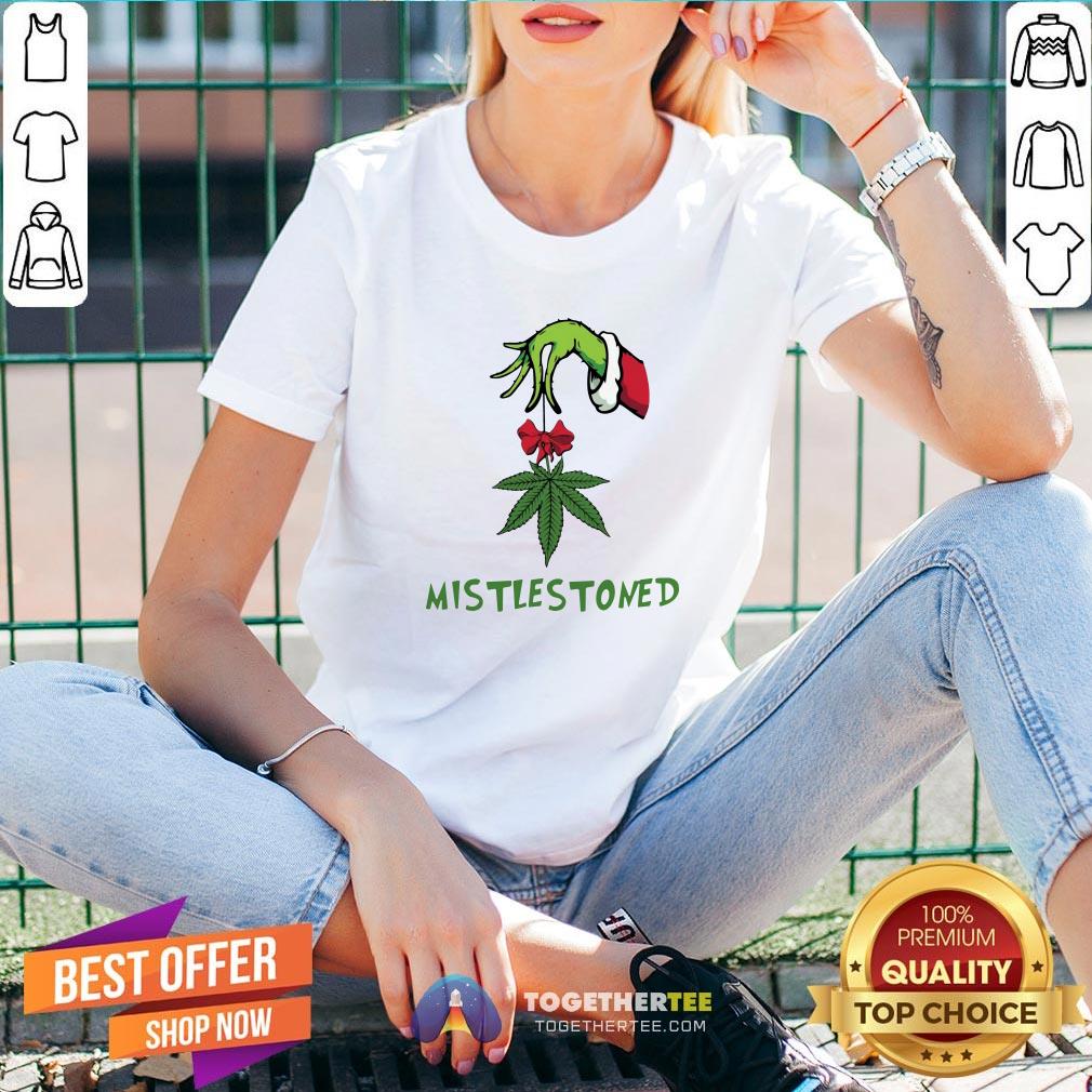 Hot Grinch Hand Mistlestoned Shirt