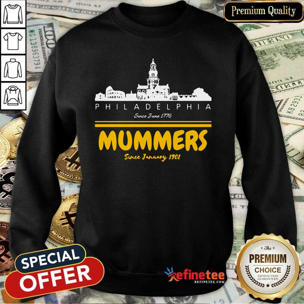 Hot Philadelphia Since June 1776 Mummers Since January 1901 Shirt