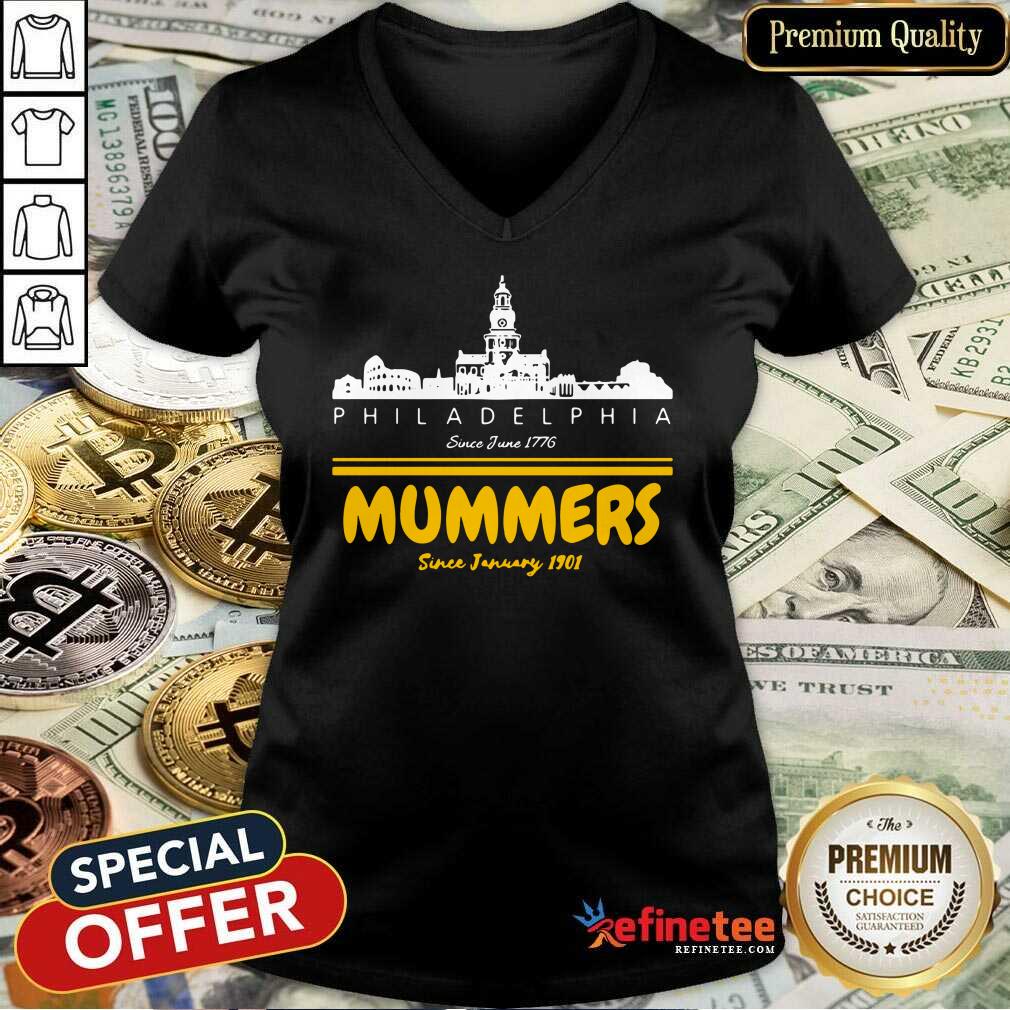 Hot Philadelphia Since June 1776 Mummers Since January 1901 Shirt