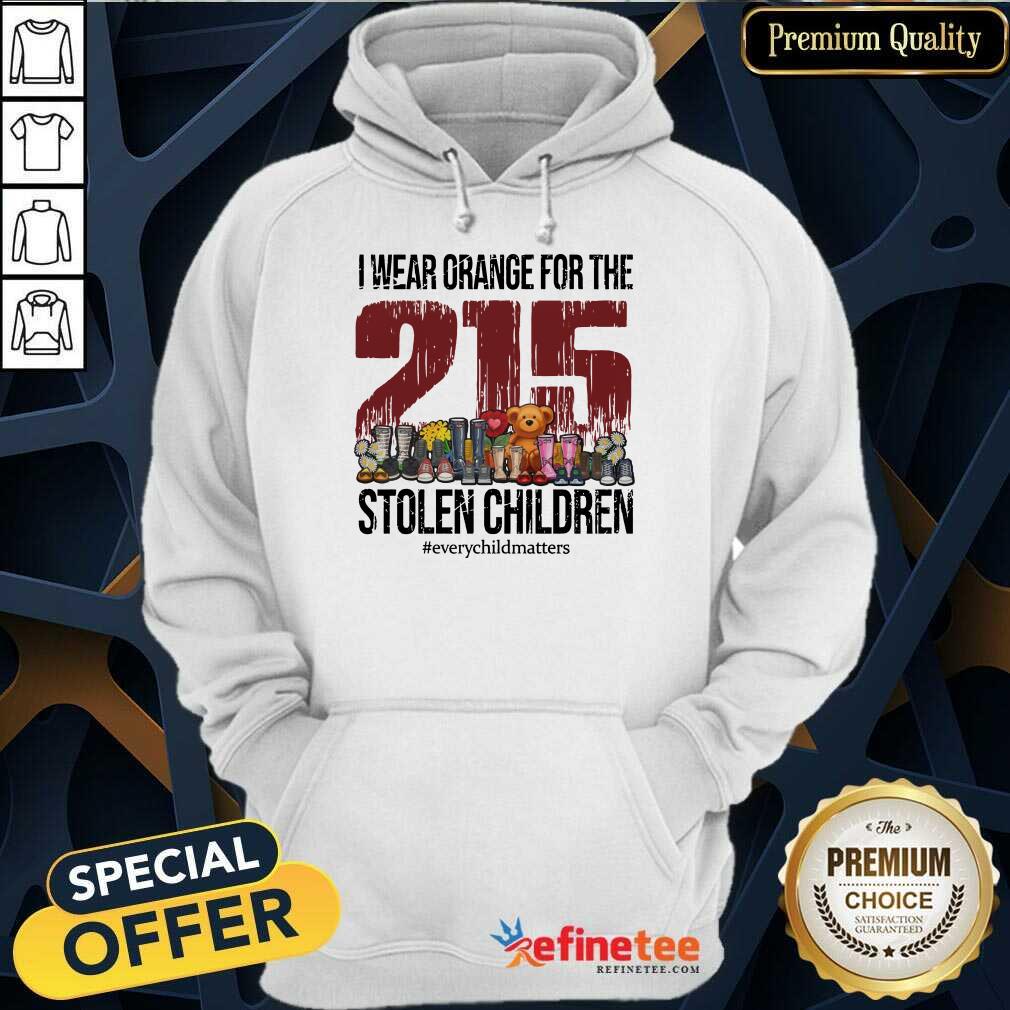I Wear Orange For The 215 Stolen Children Shirt