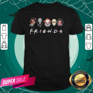 Official Halloween Horror Characters Friends Shirt