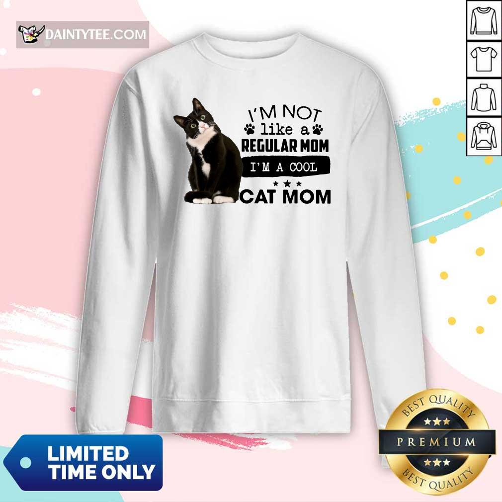I'm Not Regular Mom I'm A Cool Cat Mom Shirt