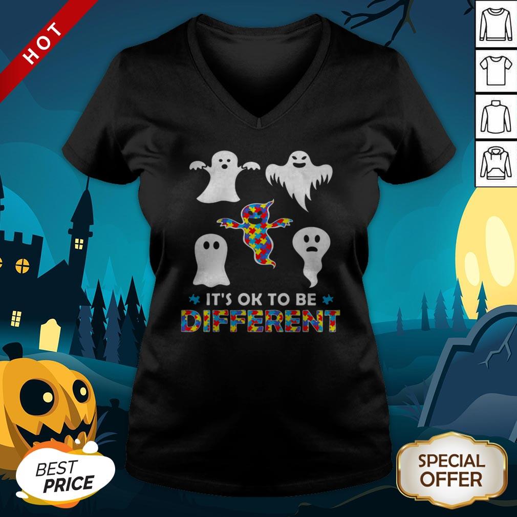 Its OK To Be Different Ghost Halloween Shirt